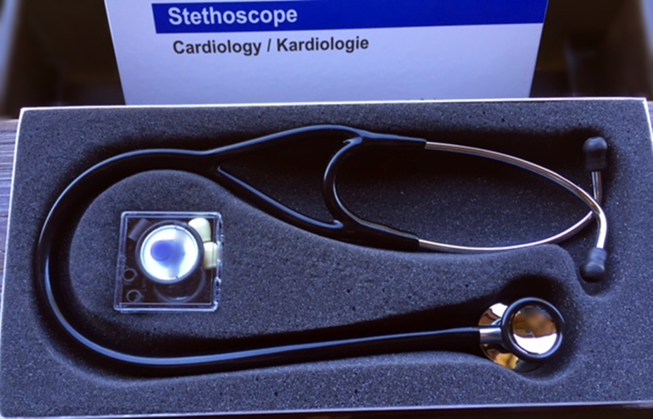 Verschiedene Stethoskope für MRE